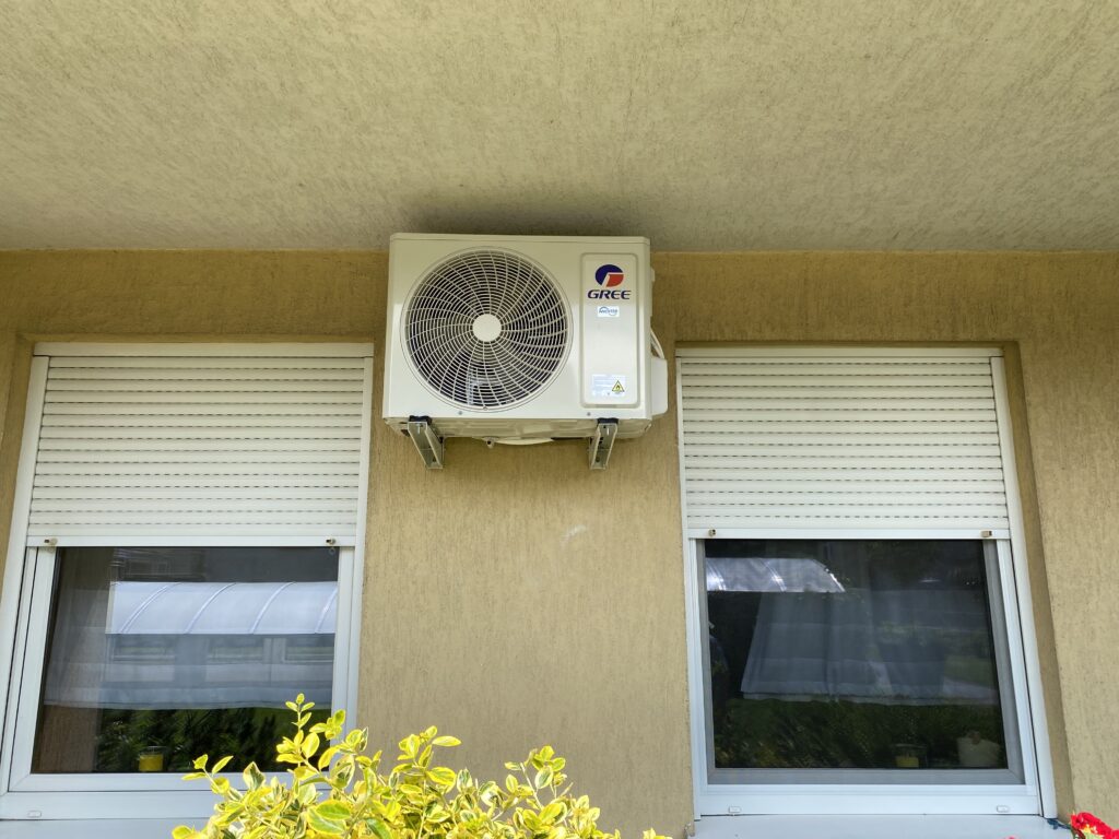 Montaż jednostki zewnętrznej Gree Airy 