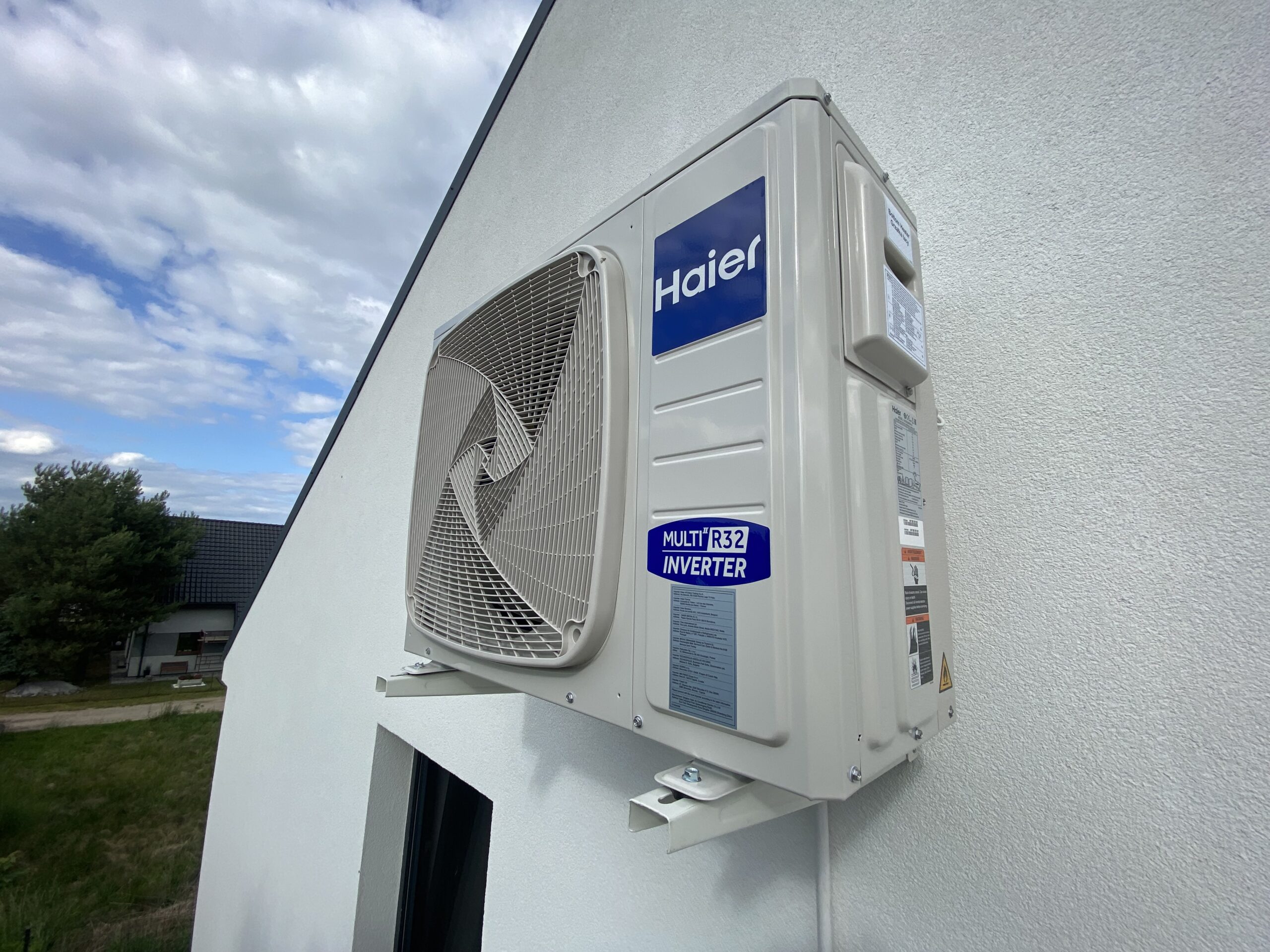 Multisplit Haier w domu jednorodzinnym na Szczepankowie